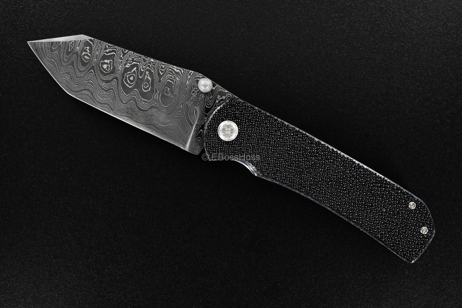 Wally Hayes Custom C-4 Tanto Folder