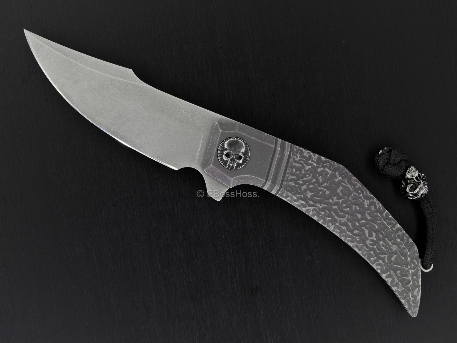 Gudy van Poppel Custom Engraved Xerxes Flipper Collaboration PROTOTYPE