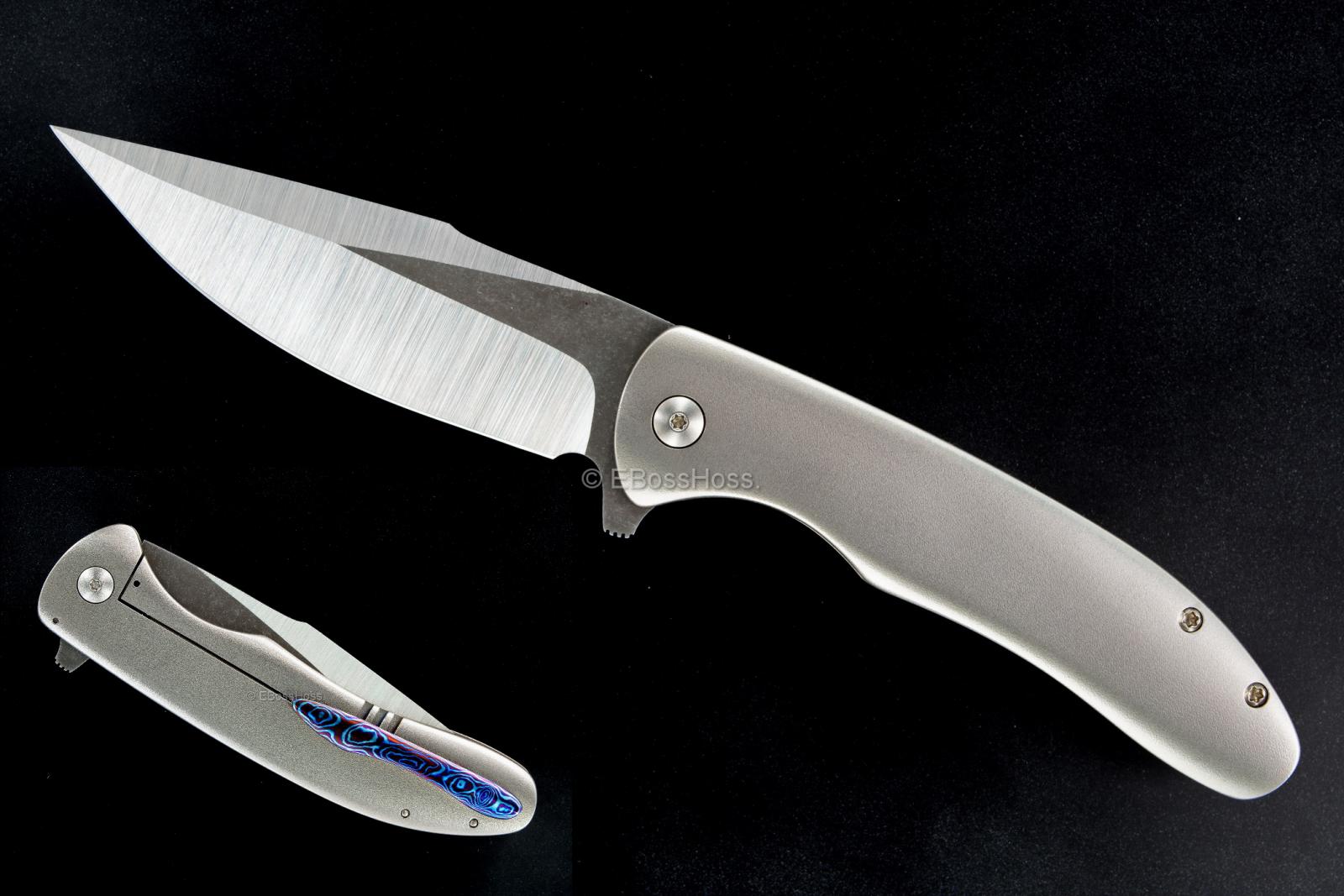 JIKnives Custom Jolt Framelock Flipper - by Jonas Iglesias