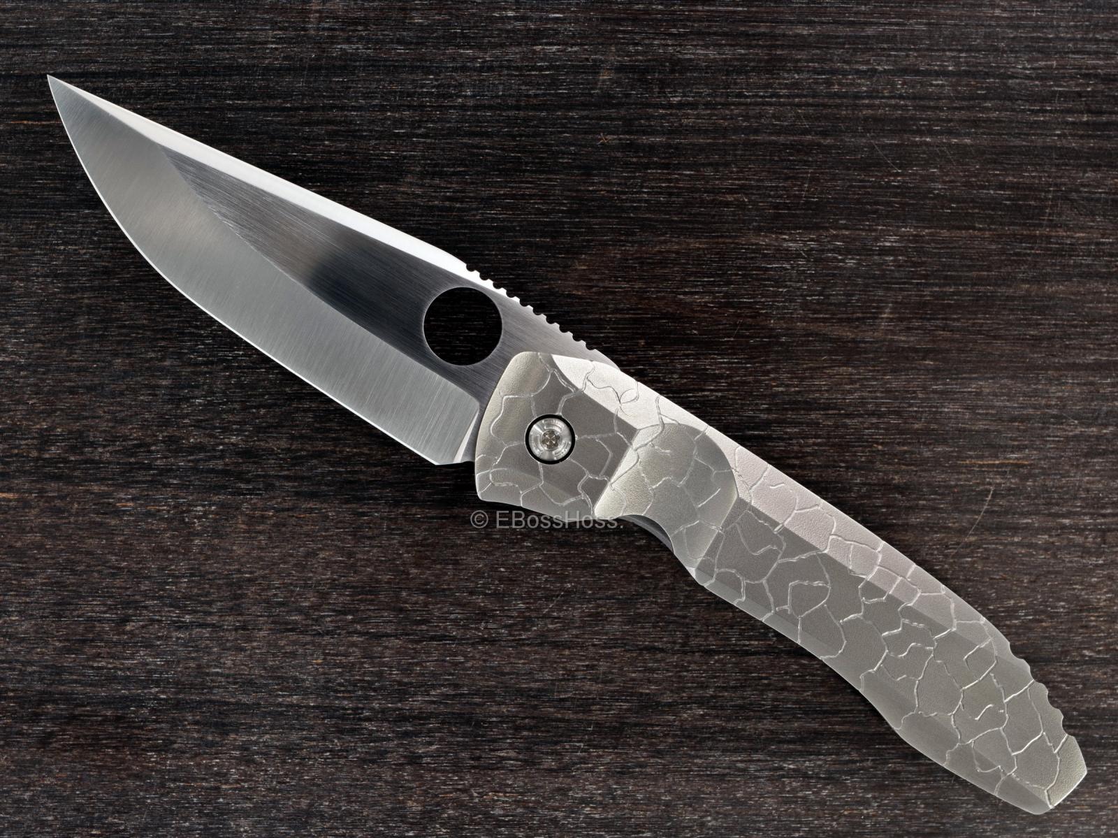 Peter Rassenti Custom Integral Nirvana Framelock Folder