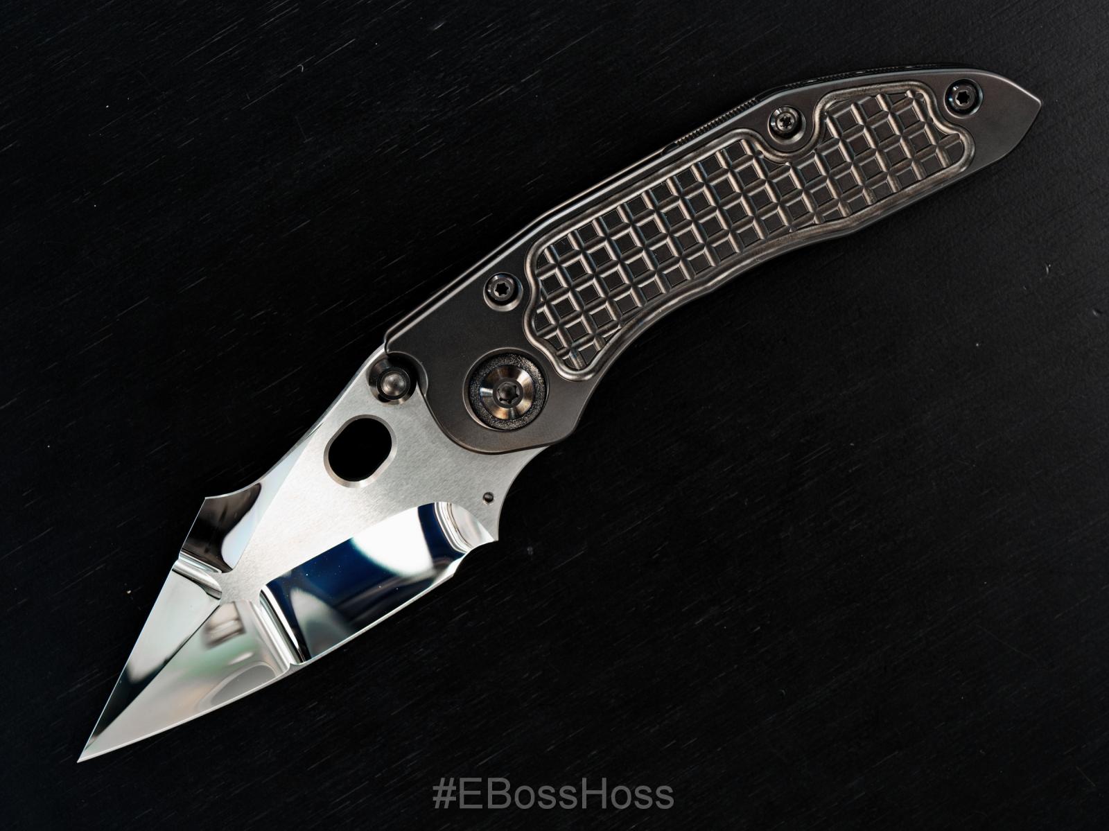 Marfione Custom Knives / Borka Blades Custom Stitch Darkstar Collaboration