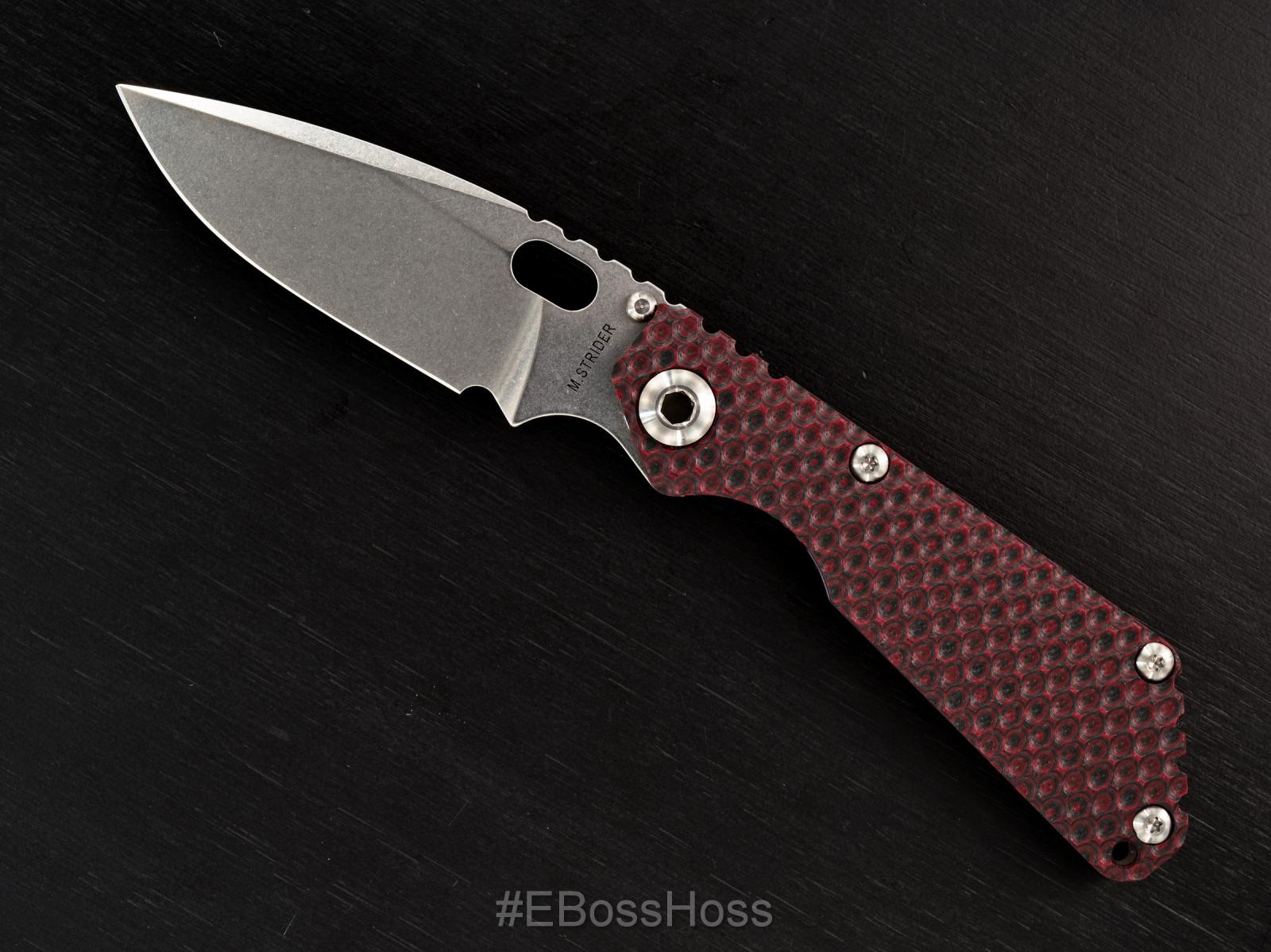 Strider Knives Black Cherry DGG SnG